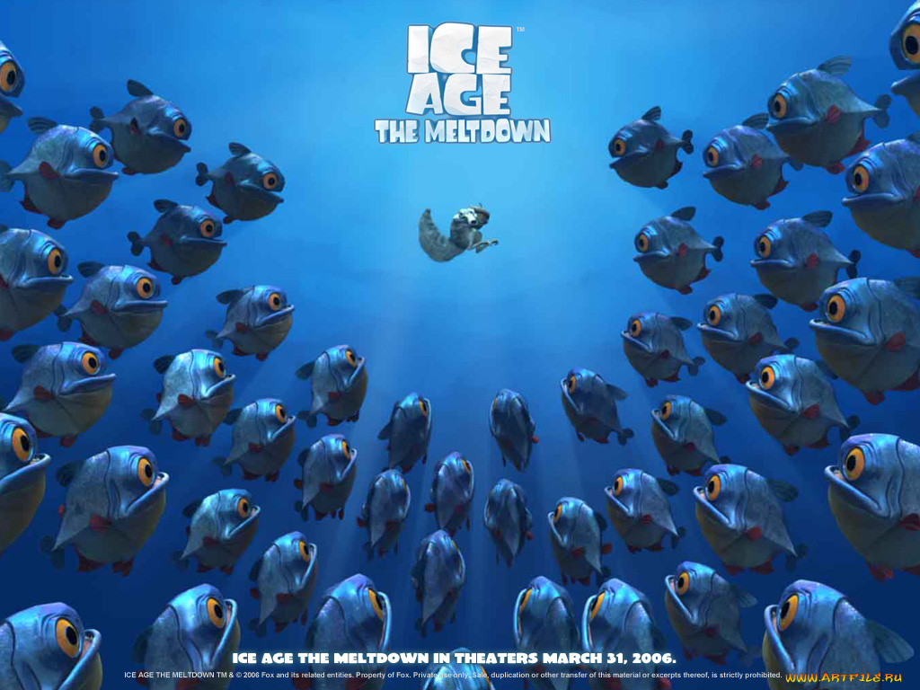 Обои Мультфильмы Ice Age 2: The Meltdown, обои для рабочего стола,  фотографии мультфильмы, ice, age, the, meltdown Обои для рабочего стола,  скачать обои картинки заставки на рабочий стол.